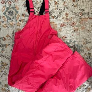 Columbia Girls Ski Bib – Pink XL